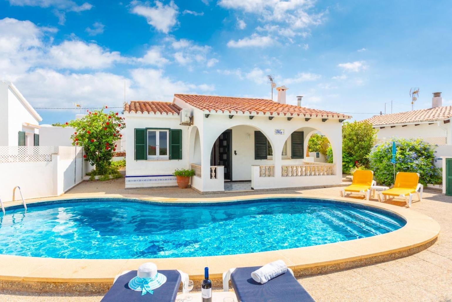 Villa Emilio Cala En Porter  Экстерьер фото